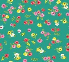 seamless floral pattern.Handmade. Wallpaper, fabric or design vector