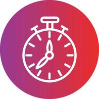 Stopwatch Icon Style vector