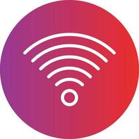 WIFI Icon Style vector