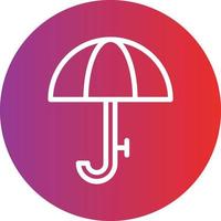 Umbrella Icon Style vector