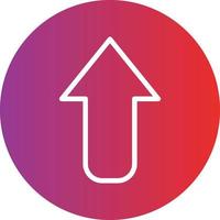 Up Arrow Icon Style vector
