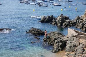 Calella de Palafrugell village on the Catalan Costa Brava, Spain photo