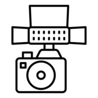 Led Camera Icon Style vector