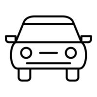 estilo de icono de coche vector