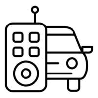 Remote Control Icon Style vector