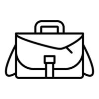 Camera Bag Icon Style vector