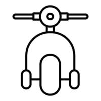 Scooter Icon Style vector