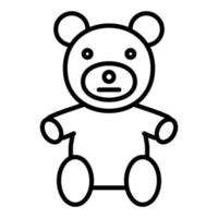 Teddy Icon Style vector