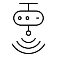 Motion Sensor Icon Style vector