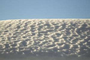 Winter field. Snow in winter on sunny day. photo