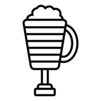 Latte Macchiato Icon Style vector