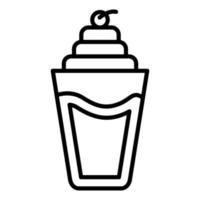 Cream Soda Icon Style vector