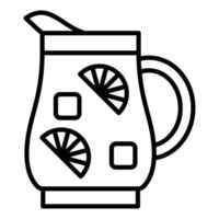 Sangria Icon Style vector