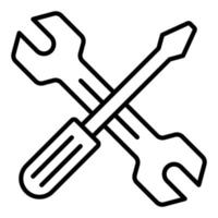 Repair Service Icon Style vector