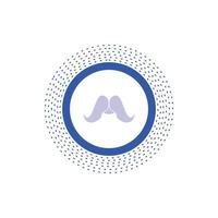 moustache. Hipster. movember. male. men Glyph Icon. Vector isolated illustration