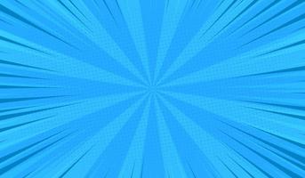 blue halftone comic cartoon background Free Vector