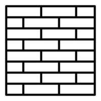 Brickwall Icon Style vector