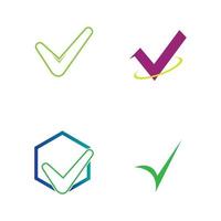 check mark logo vector