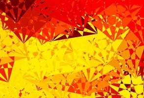 Light Orange vector backdrop with chaotic shapes.