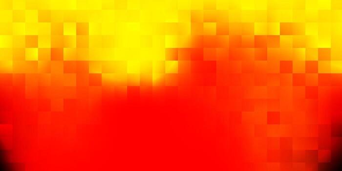 Dark orange vector pattern with rectangles.