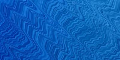 Light BLUE vector texture with curves.