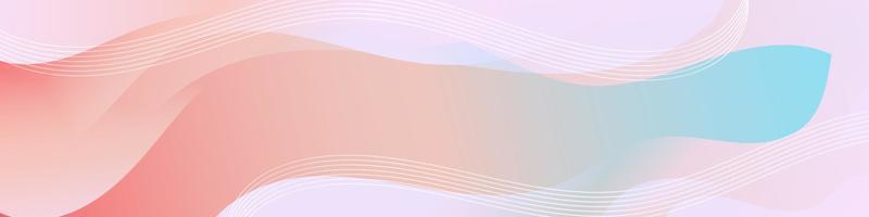 Abstract Pink Fluid Wave Background vector