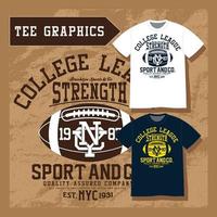 T-shirt Design New York Vector. Can Be Used For T-shirt Print, Mug Print, Pillows, Fashion Print Design, Kids Wear, Baby Shower, Greeting And Postcard. T-shirt Design vector