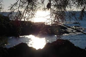 coastal path of the Costa Brava in the area of S'agaro photo