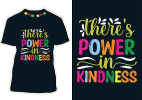 diseño de camiseta del día mundial de la bondad vector