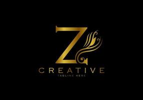 Letter Z Luxury Logo Template vector