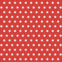 red and white dot seamless pattern background vector