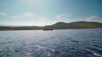 8 K båt går till hav med hyperlaps Metod video