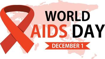 World Aids Day Poster Design vector
