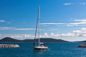 Recreational Yacht at Adriatic Sea photo