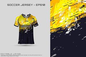 Sports jersey and t-shirt template sports jersey design vector. Sports design for football, racing, gaming jersey. Vector. vector