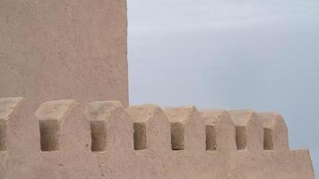 An element of an ancient fortress in Central Asia. Uzbekistan, Bukhara photo