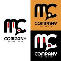 Letter MC Logo vector