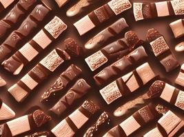 Chocolate Bars Background photo