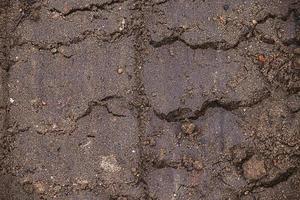 textura sucia. tierra mojada y empapada después de la lluvia. superficie de barro en otoño. foto