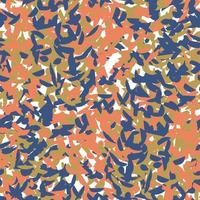 Fantasy messy freehand doodle geometric shapes seamless pattern.  Infinity ditsy scribble abstract card, layout. Creative background. Textile, fabric, wrapping paper. vector