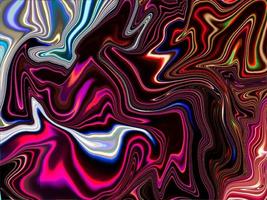 Abstract Neon Liquify Background photo