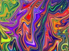 Abstract Colorful Paint Liquify Background photo