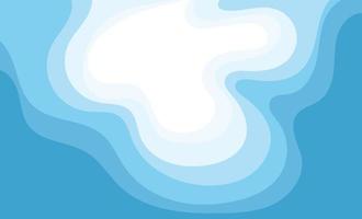 Abstract Water wave vector illustration design background