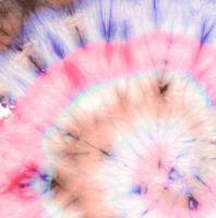 Color Psychedelic Kaleidoscope. Die Swirl Fabric. photo