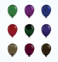 balloon ornament for decoration vector eps