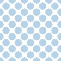 Cloud pattern blue background vector