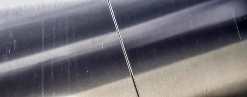 Detailed close up view on metal and steel surfaces. photo