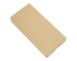 cardboard box isolated on a white background with clipping path photo