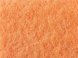 abstract orange sponge texture for background photo