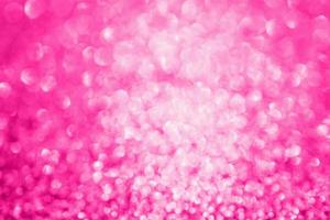 Abstract blur pink glitter sparkle defocused bokeh light background photo